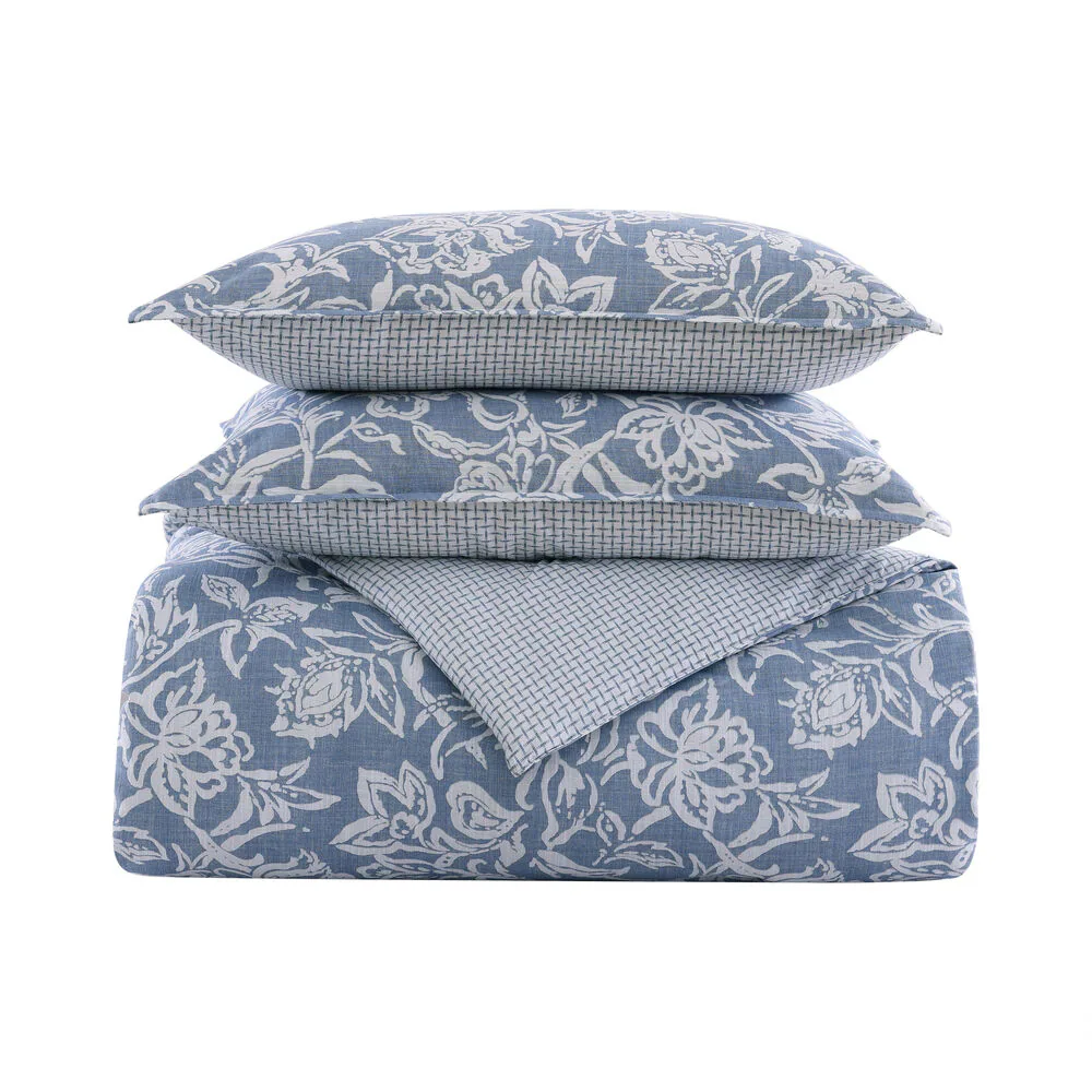TORTOLA TWIN REVERSIBLE COMFORTER AND SHAM SET 6 TORTOLA TWIN REVERSIBLE COMFORTER AND SHAM SET