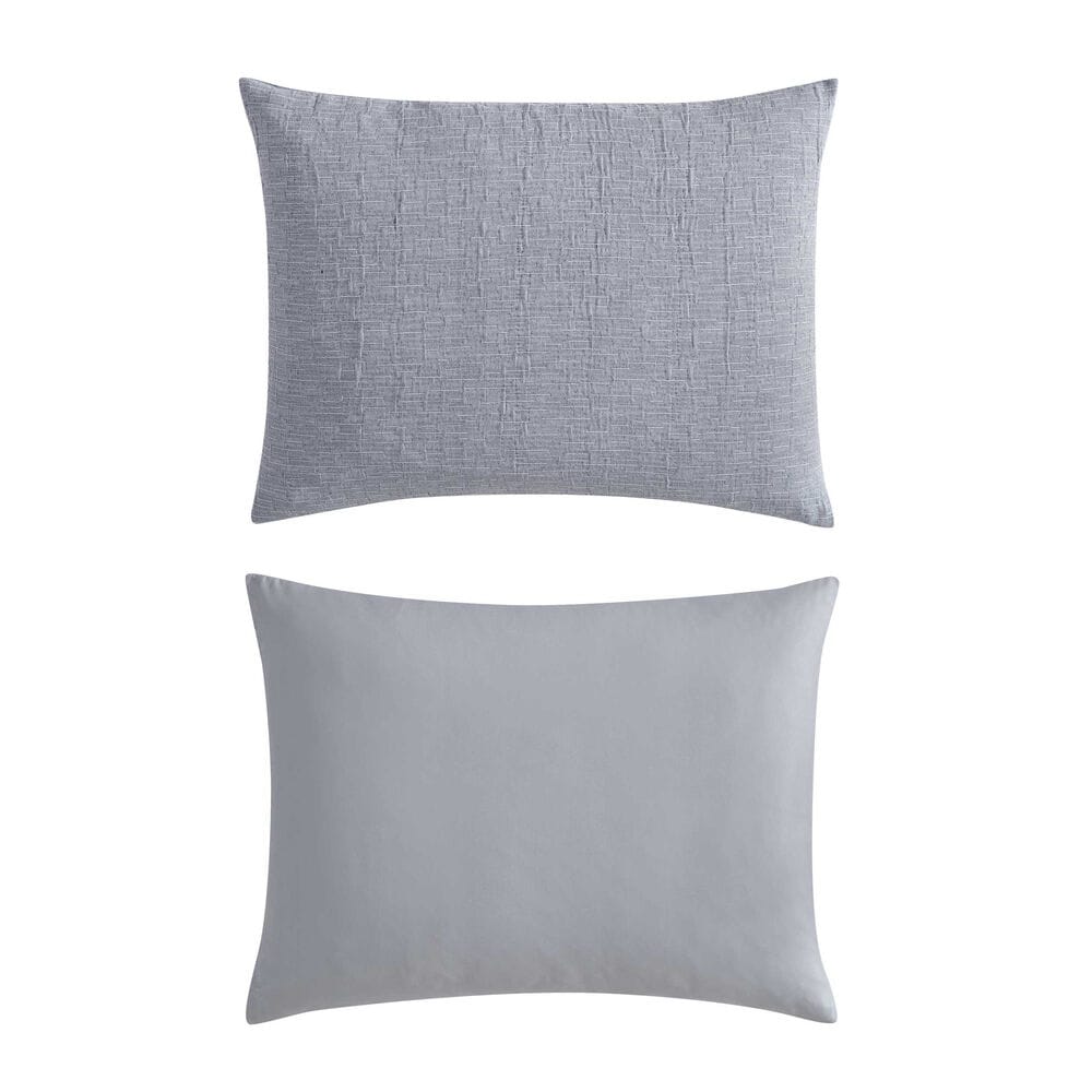 Nautical Stitch Grey Twin Comforter-Sham Set 2 Nautical Stitch Grey Twin Comforter-Sham Set