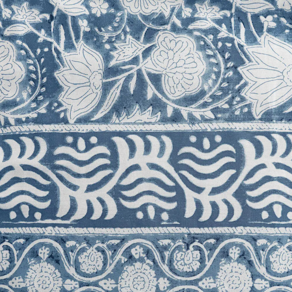 Bayport Floral Blue Full/Queen Comforter Set 3 Bayport Floral Blue Full/Queen Comforter Set