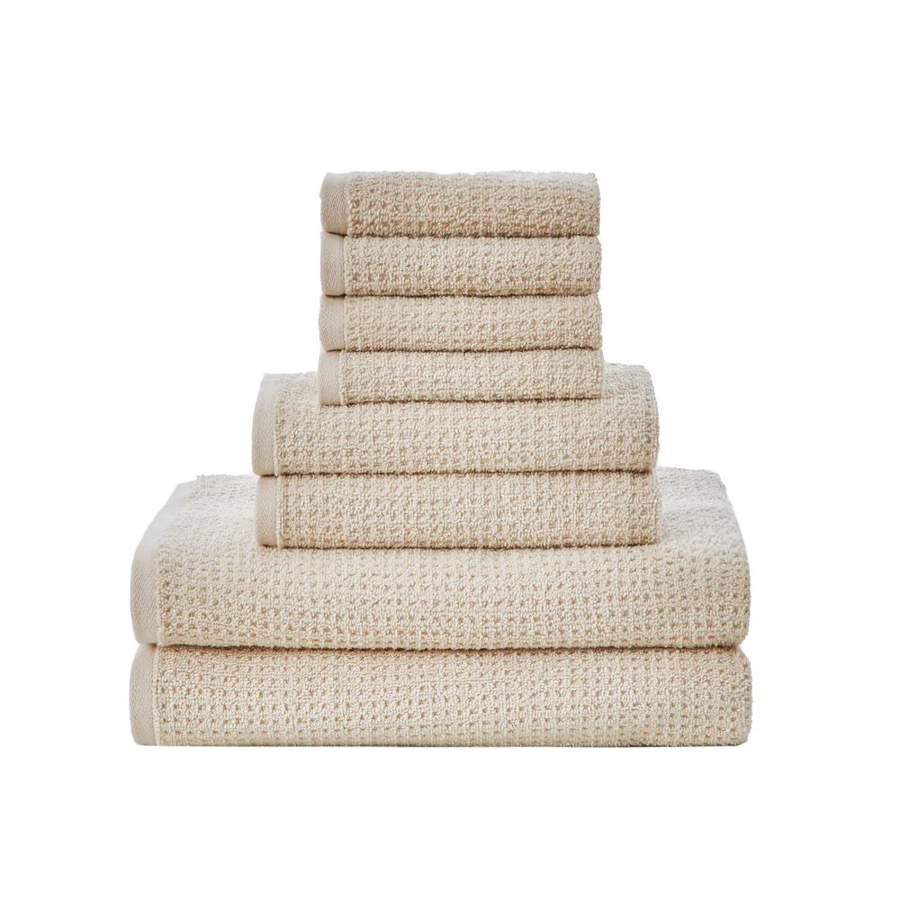 OASIS SOLID TOWEL SET, 8-PC