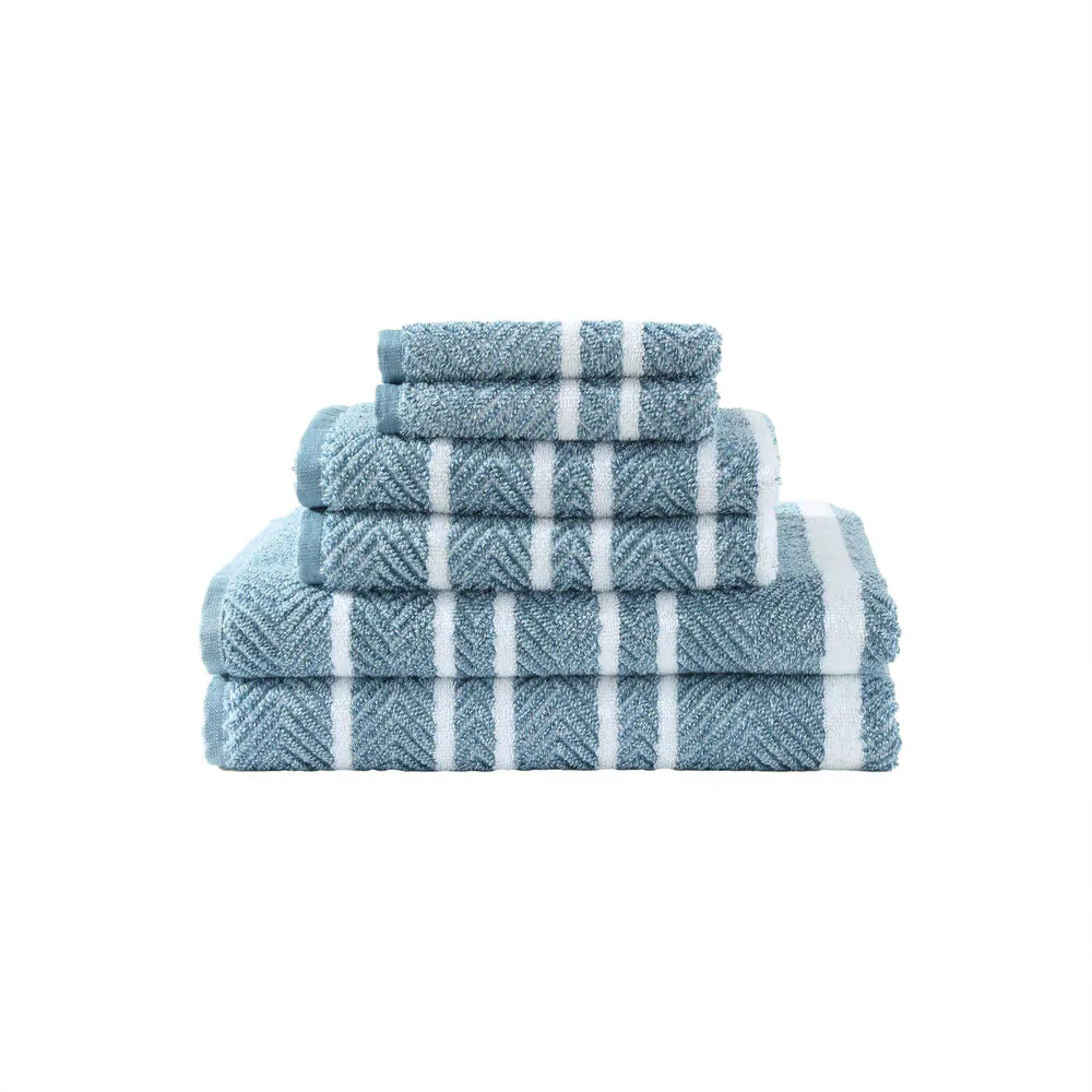 Cruise Along Blue 6-Piece Towel Set