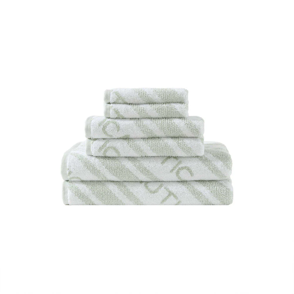 Minera Green 6-Piece Towel Set