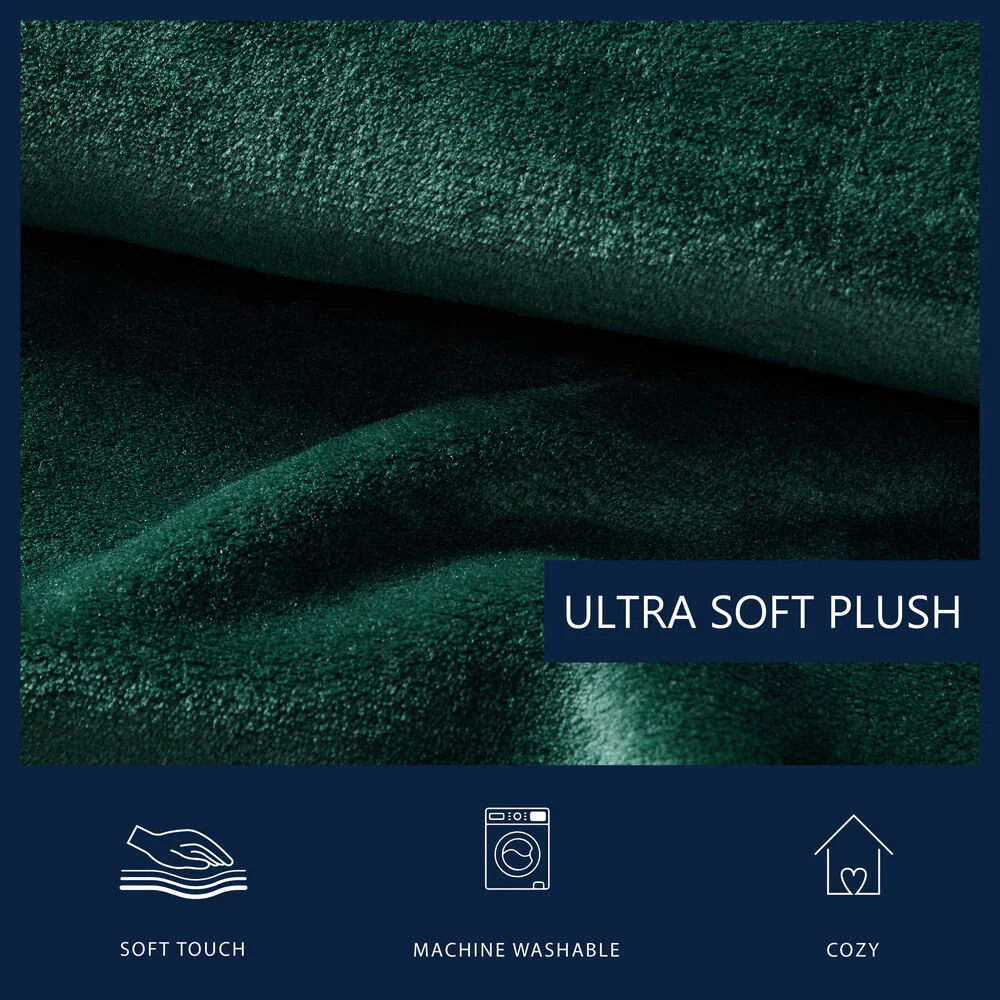 Solid Green Ultra Plush Soft King Blanket 3 Solid Green Ultra Plush Soft King Blanket
