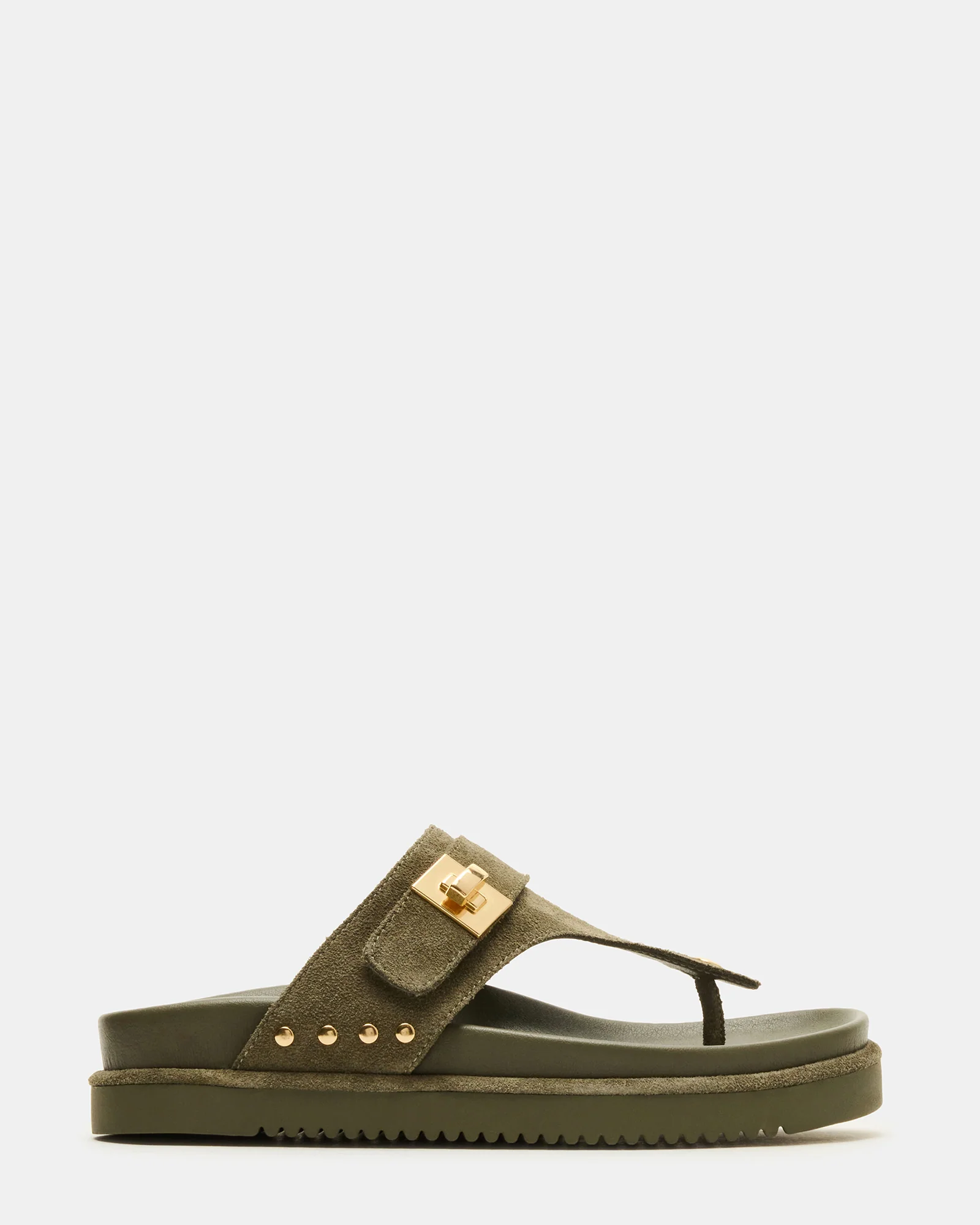 Thona Olive Suede 1 Thona Olive Suede