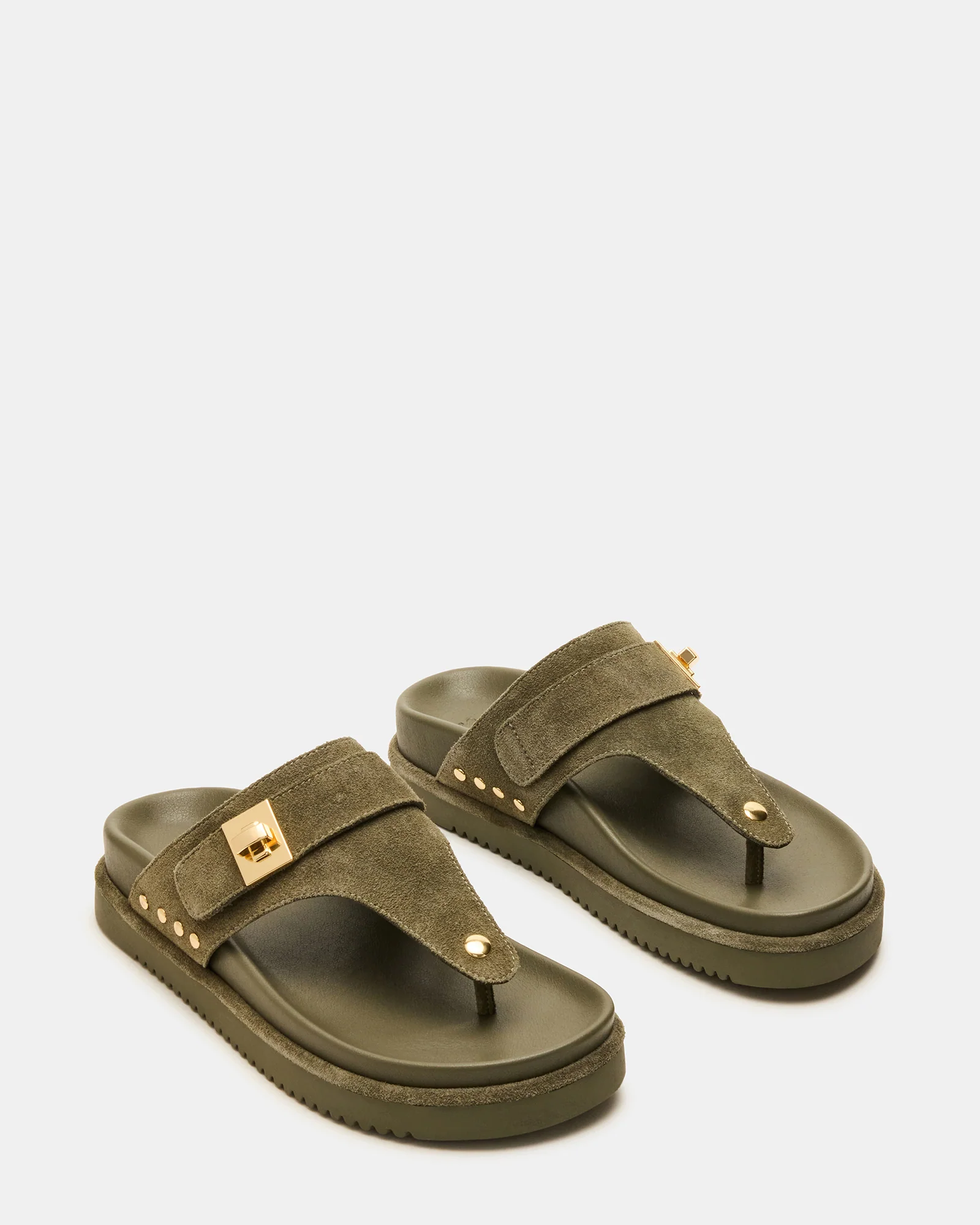 Thona Olive Suede 2 Thona Olive Suede