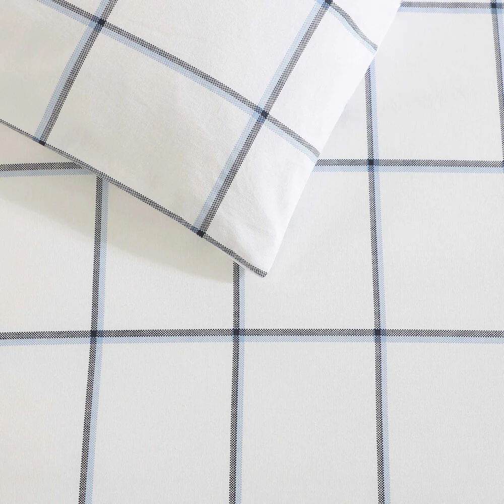 Plot Blue King Duvet Cover Set 3 Plot Blue King Duvet Cover Set