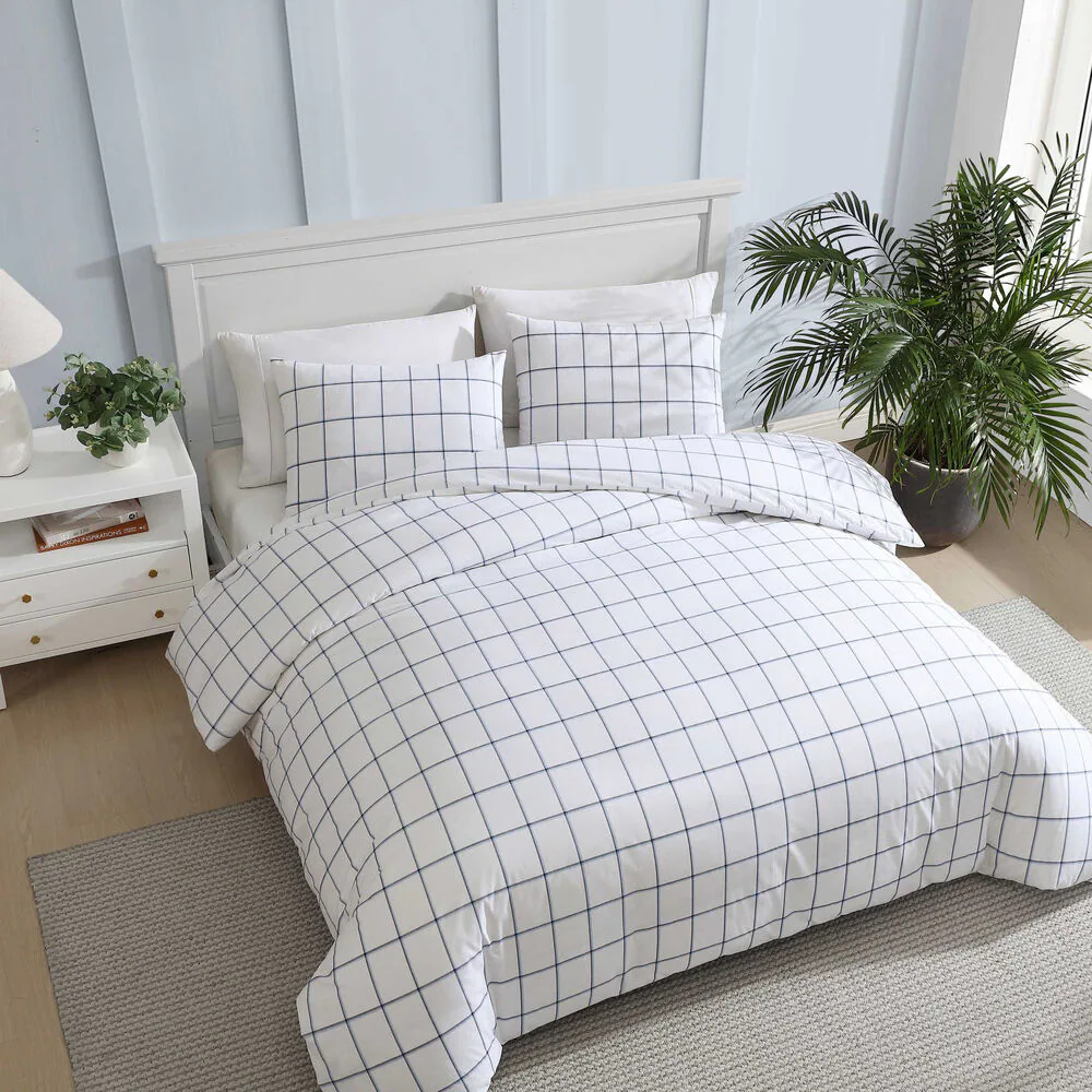 Plot Blue King Duvet Cover Set 6 Plot Blue King Duvet Cover Set