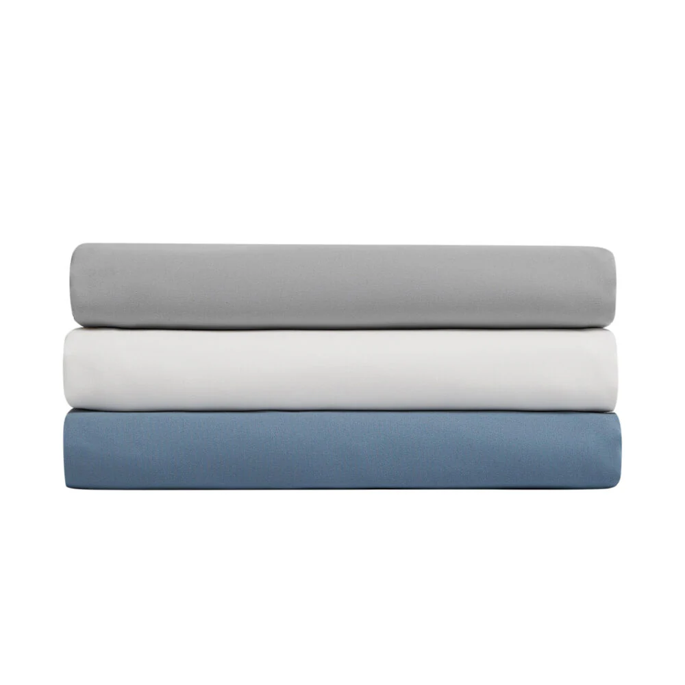 SOLID GREY TWIN XL FITTED SHEET 2 SOLID GREY TWIN XL FITTED SHEET