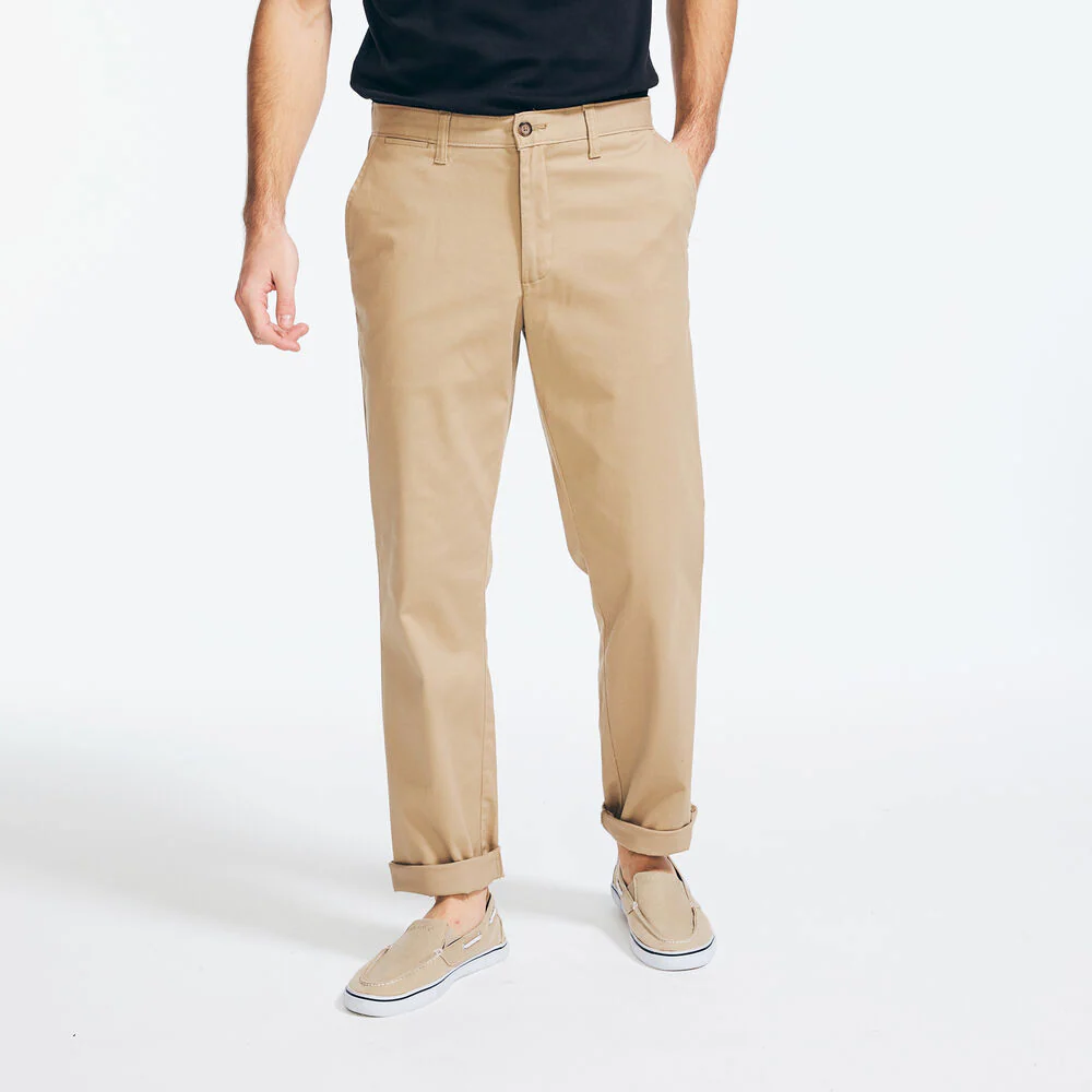Wrinkle-Resistant Classic Fit Deck Pant