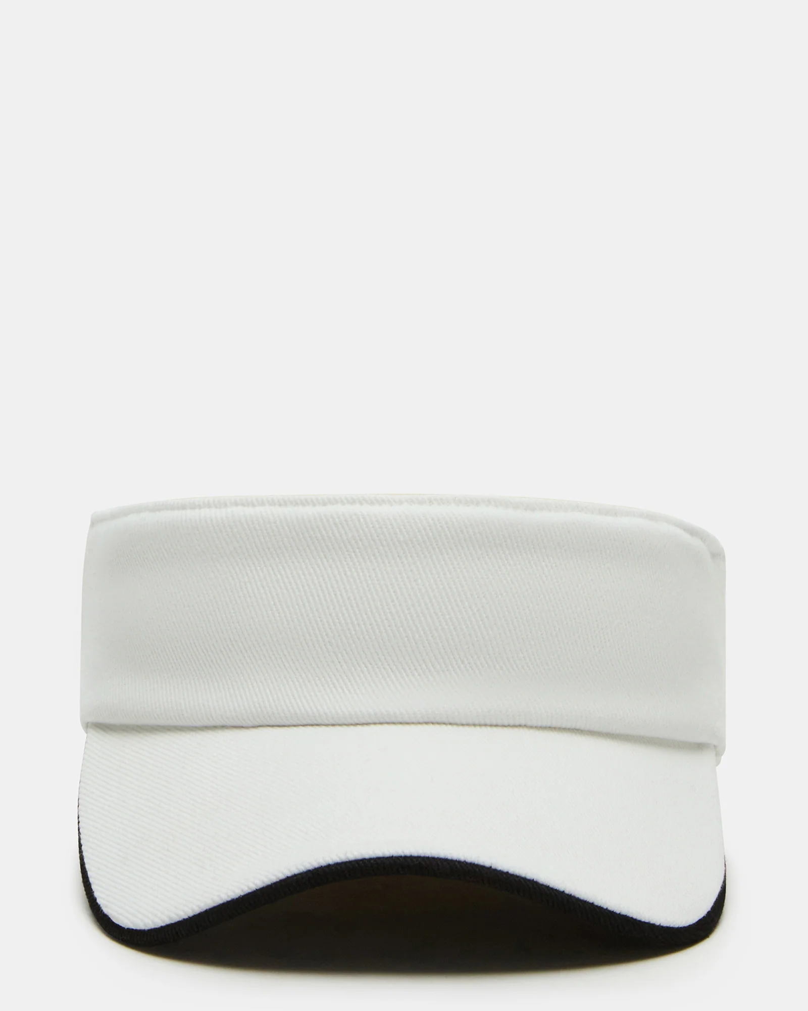Embroidered Visor White 1 Embroidered Visor White