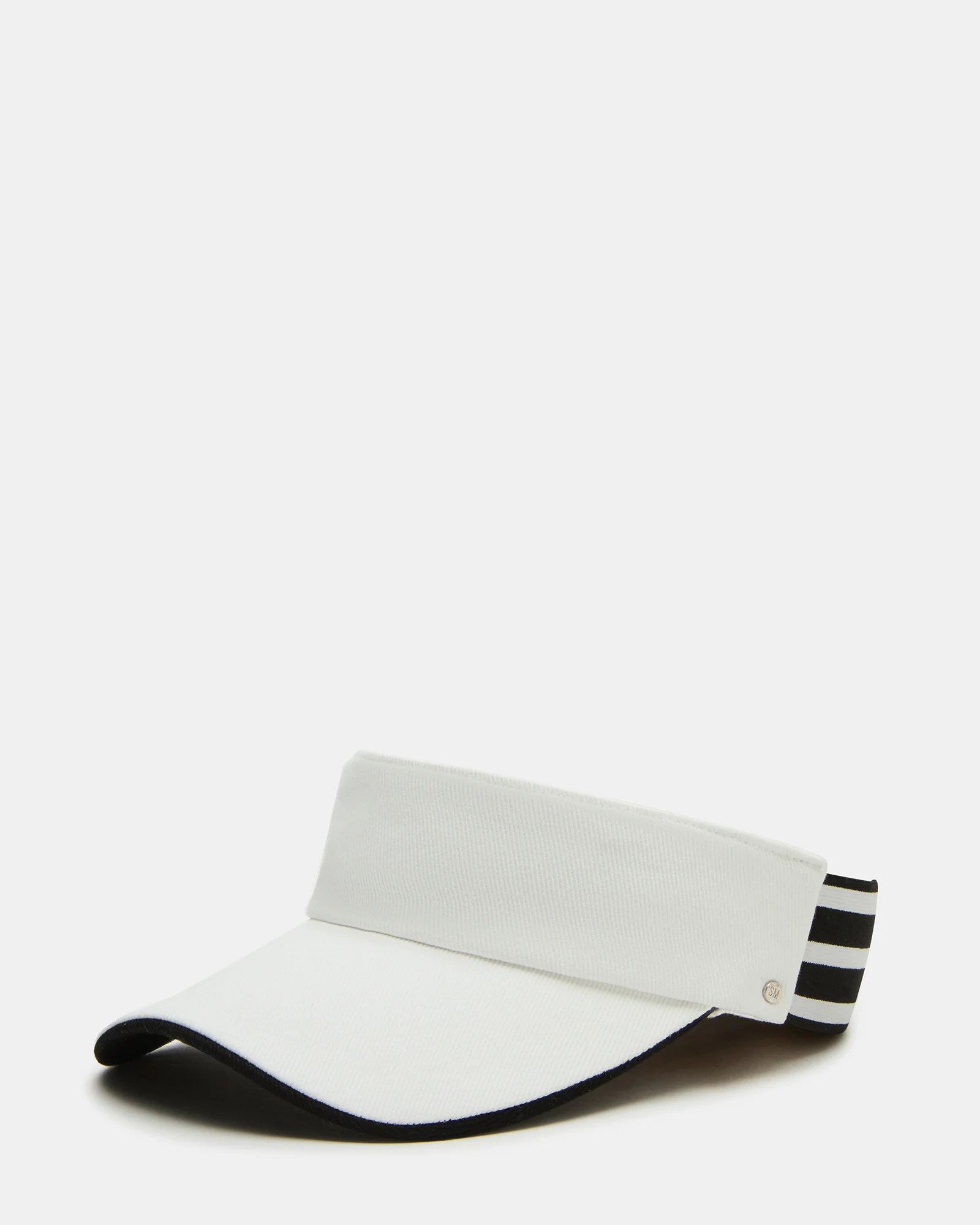 Embroidered Visor White 2 Embroidered Visor White