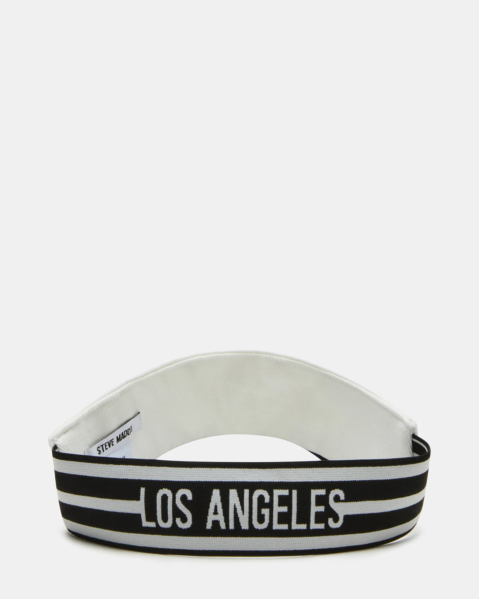 Embroidered Visor White 3 Embroidered Visor White