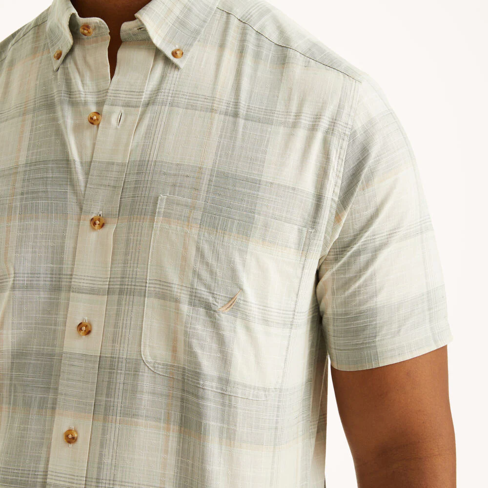 Big & Tall Plaid Short-Sleeve Shirt 2 Big & Tall Plaid Short-Sleeve Shirt