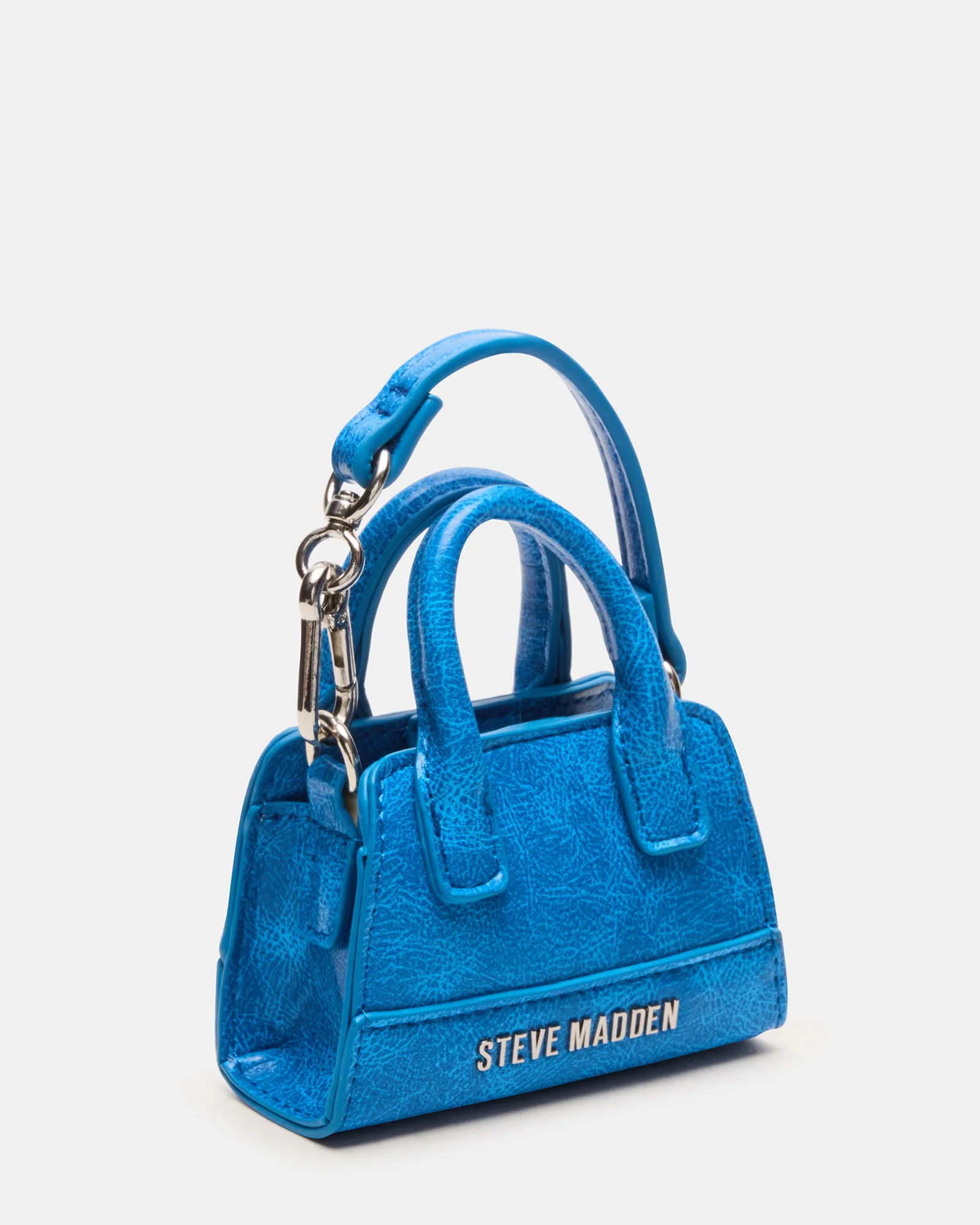 Micro Tote Bag Charm Blue 3 Micro Tote Bag Charm Blue