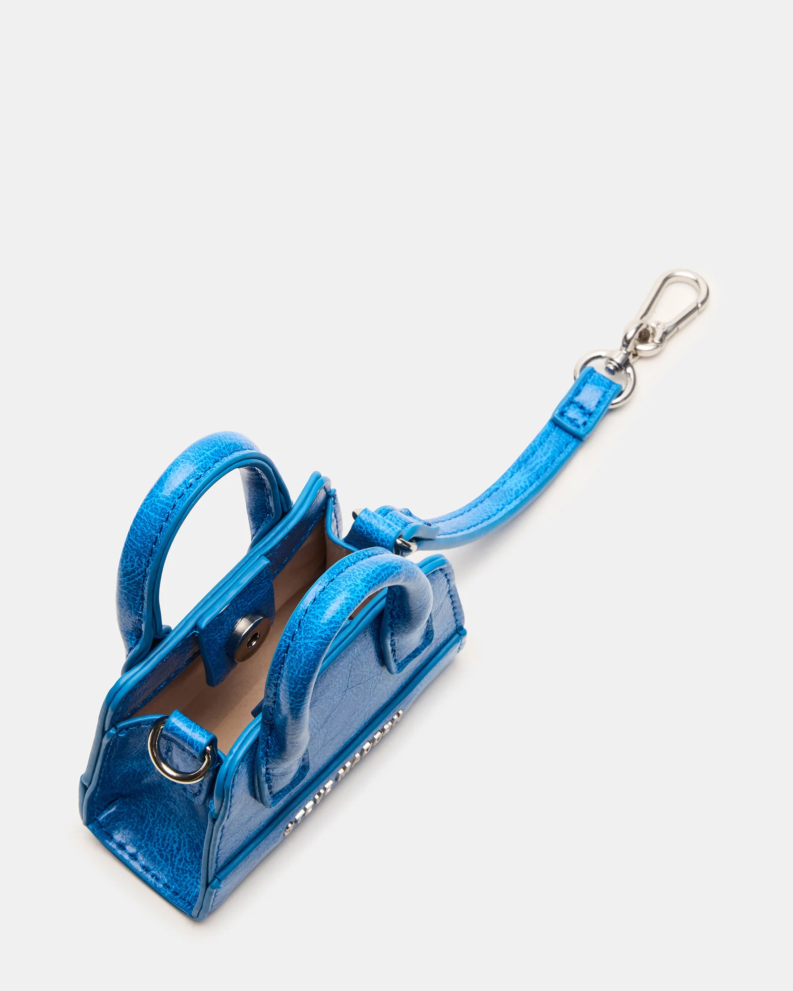 Micro Tote Bag Charm Blue 4 Micro Tote Bag Charm Blue