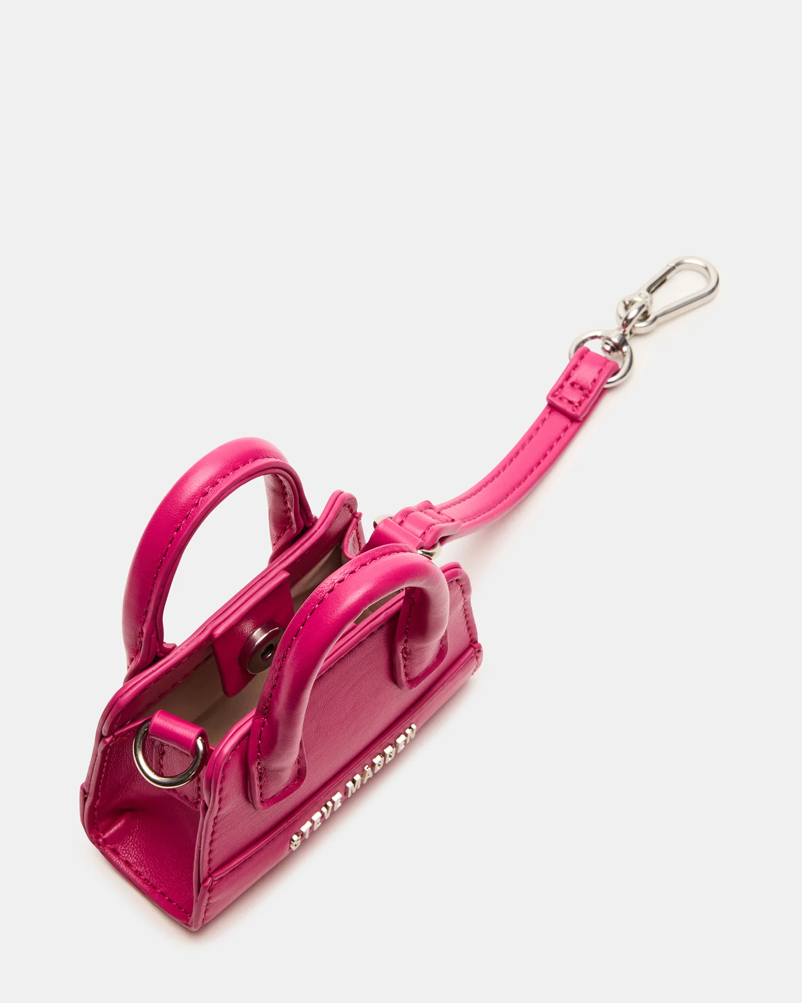 Micro Tote Bag Charm Fuchsia 4 Micro Tote Bag Charm Fuchsia