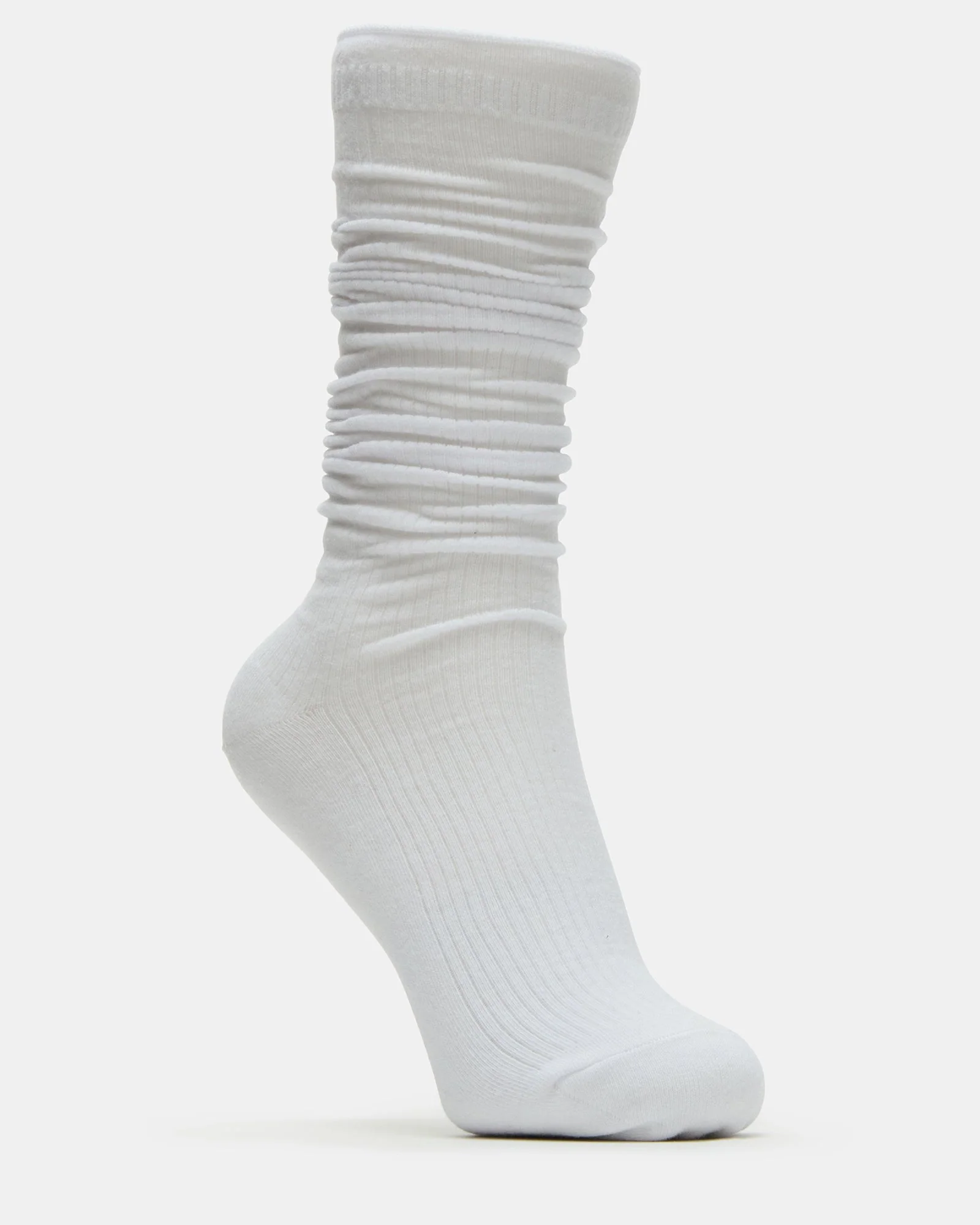 2 Pack Slouchy Crew Socks Black White 3 2 Pack Slouchy Crew Socks Black White