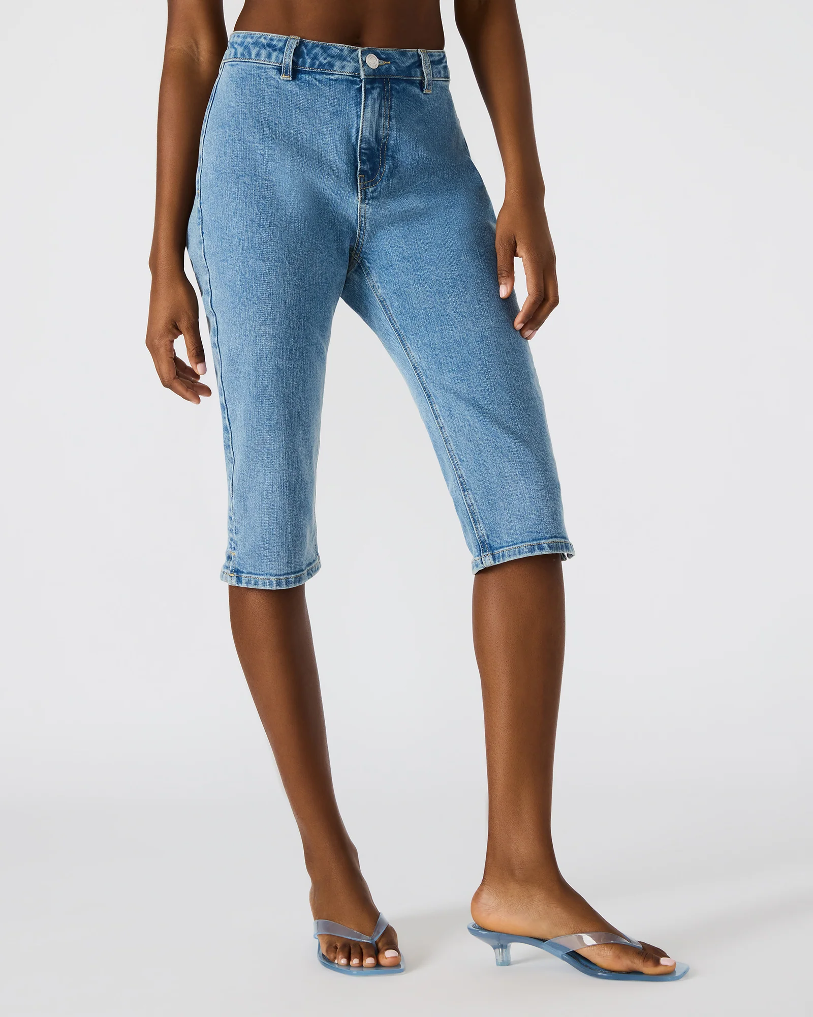 Skinny Rina Denim Capri Pant 2 Skinny Rina Denim Capri Pant