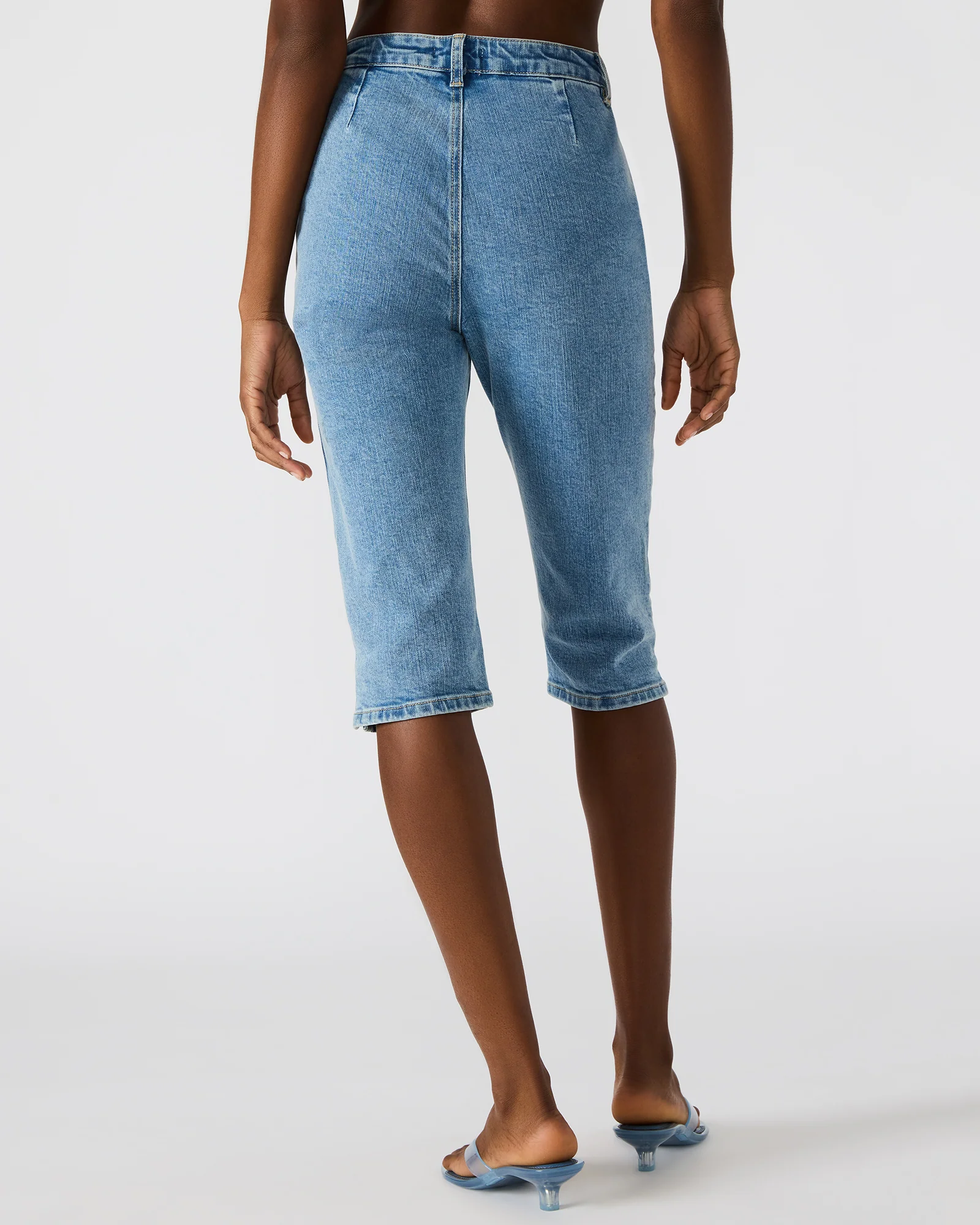 Skinny Rina Denim Capri Pant 4 Skinny Rina Denim Capri Pant