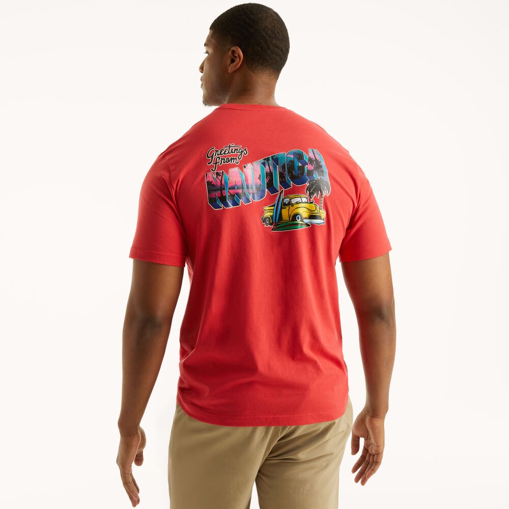 Big & Tall Beach Vibe Graphic T-Shirt