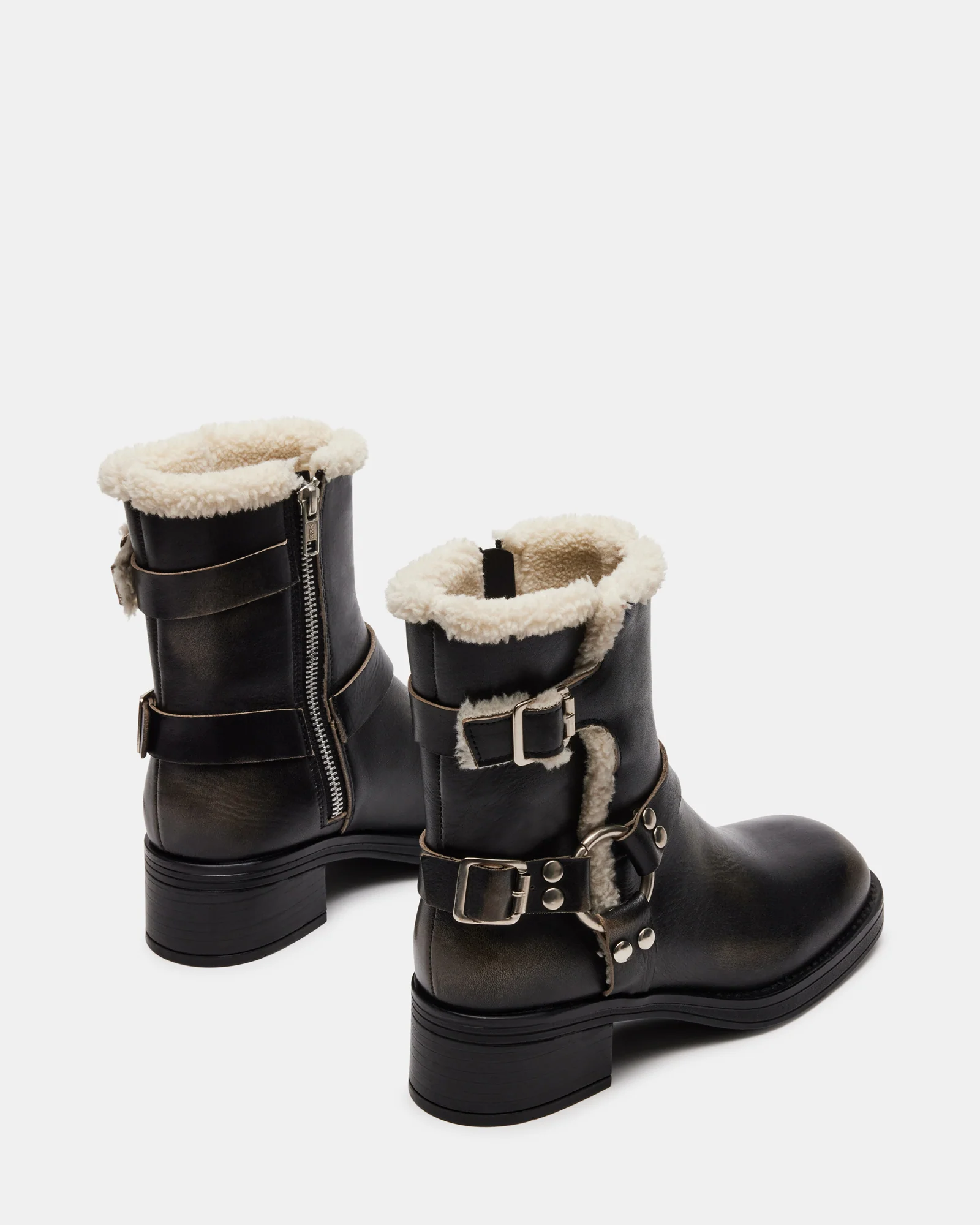 Brixton Fur Black Distressed 5 Brixton Fur Black Distressed