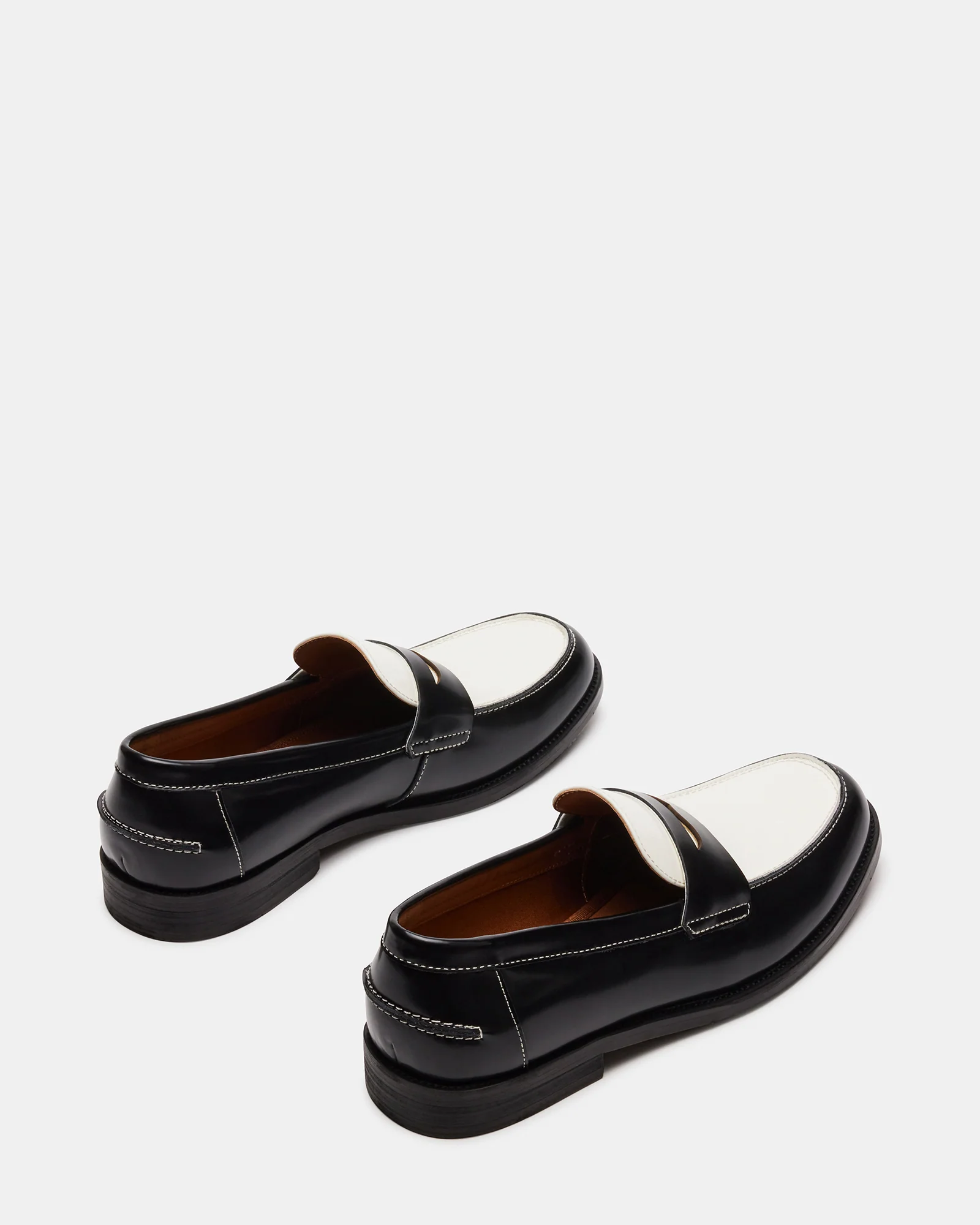 Natan Black/white Leather 6 Natan Black/white Leather