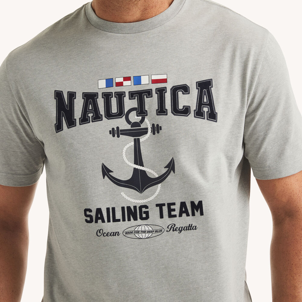 Big & Tall Sailing Team Graphic T-Shirt 2 Big & Tall Sailing Team Graphic T-Shirt