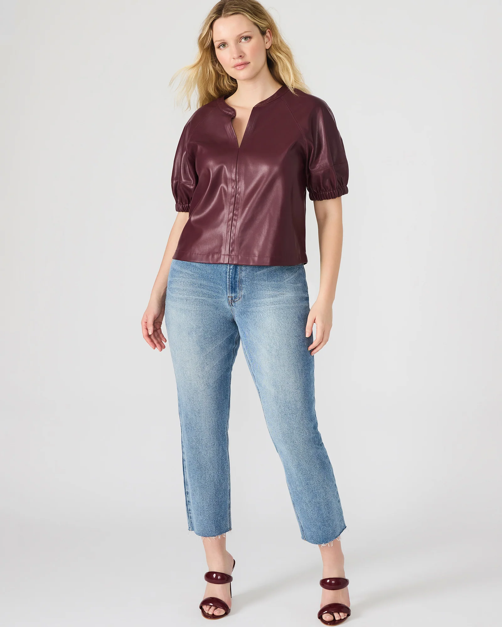 Roxanne Top Wine 5 Roxanne Top Wine