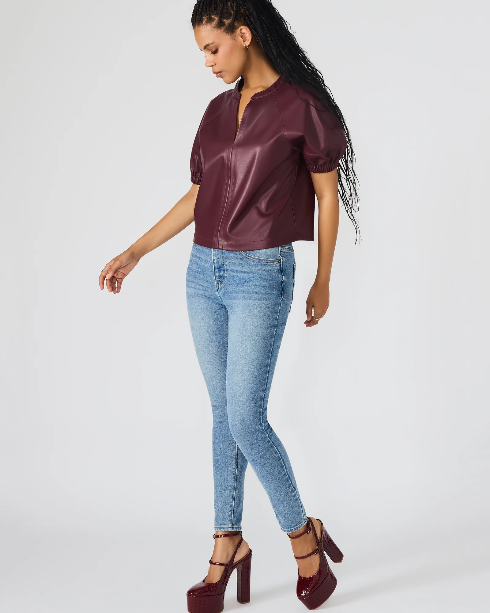 Roxanne Top Wine 6 Roxanne Top Wine