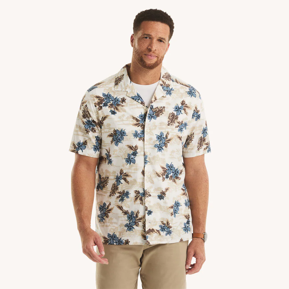 Big & Tall Printed Short-Sleeve Shirt