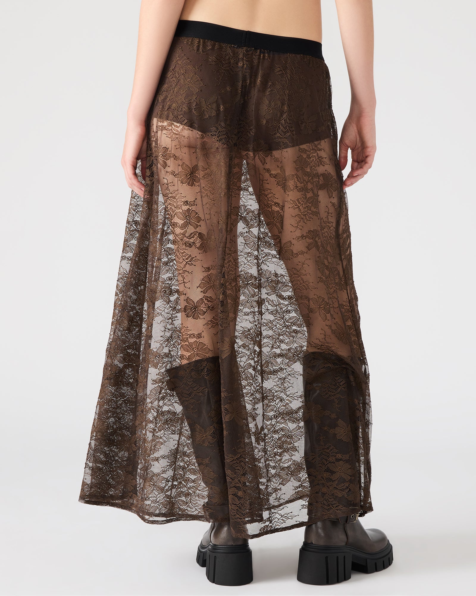 Gisela Skirt Dark Espresso 4 Gisela Skirt Dark Espresso