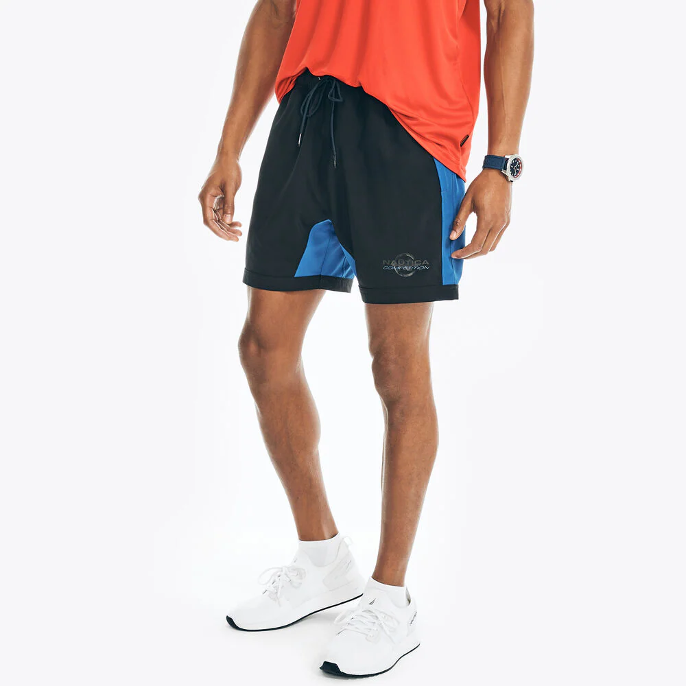 COMPETITION 6\" COLORBLOCK COMPRESSION SHORT