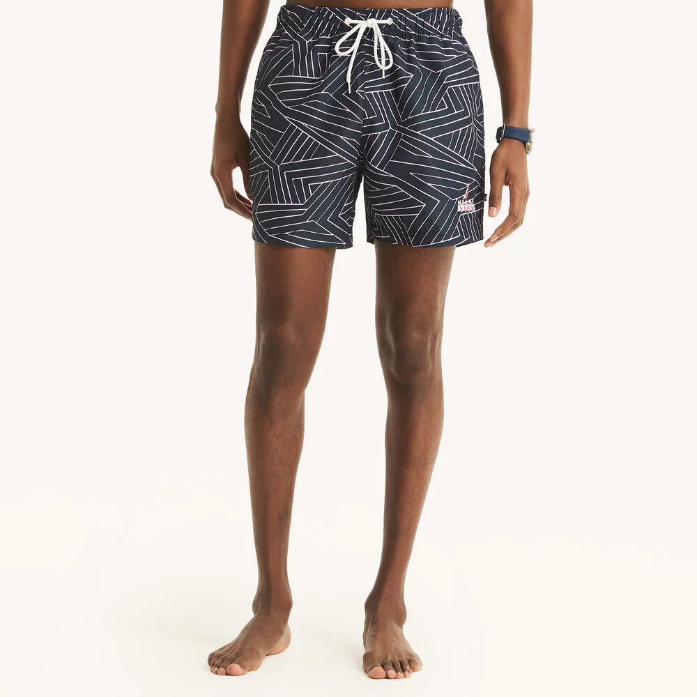 Miami Vice x Nautica 5" Printed Swim 1 Miami Vice x Nautica 5\" Printed Swim