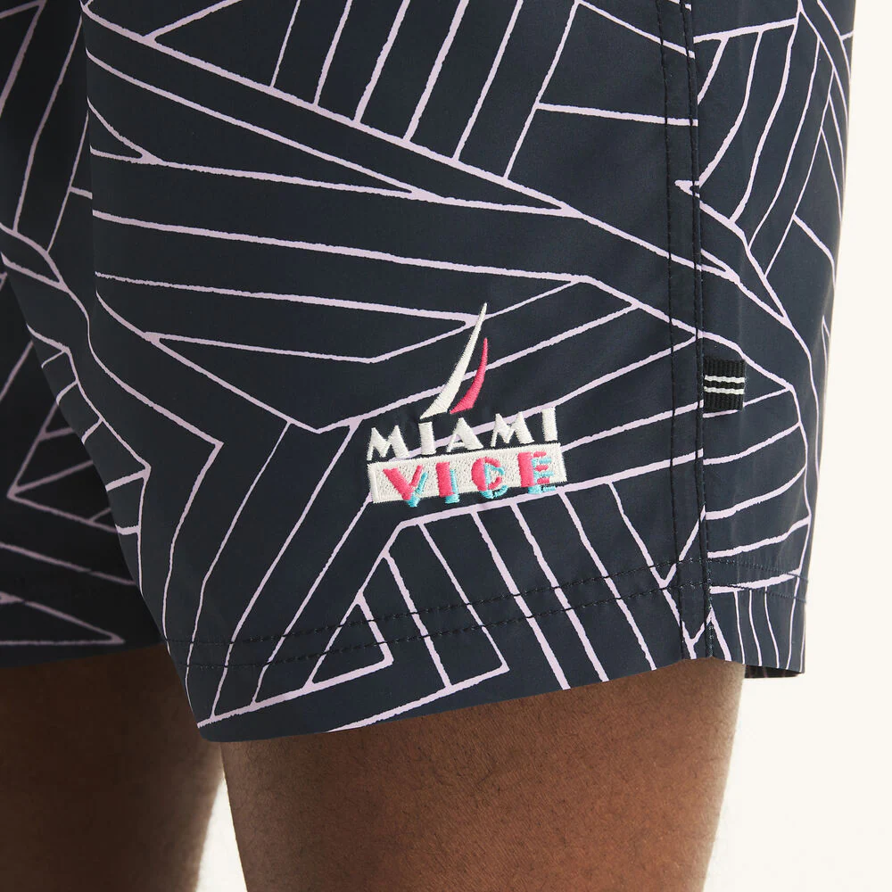 Miami Vice x Nautica 5" Printed Swim 2 Miami Vice x Nautica 5\" Printed Swim