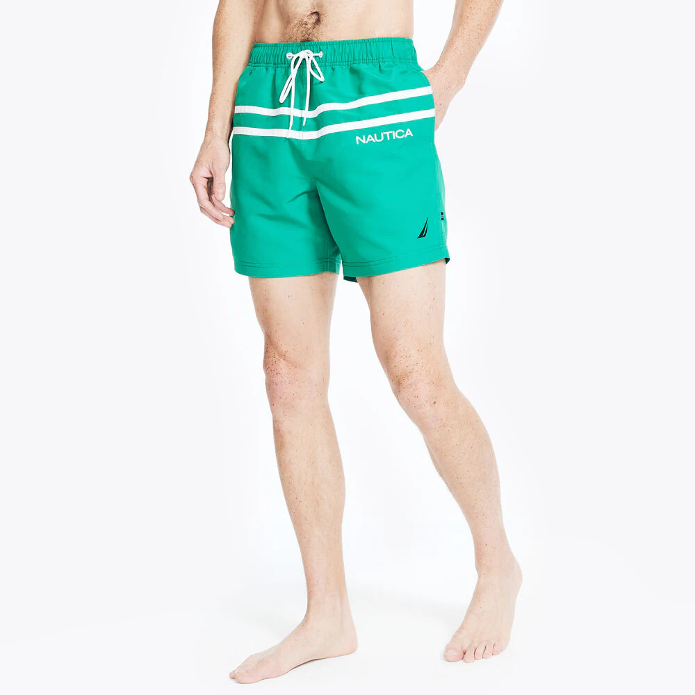 6\" Heritage Stripe Quick-Dry Swim
