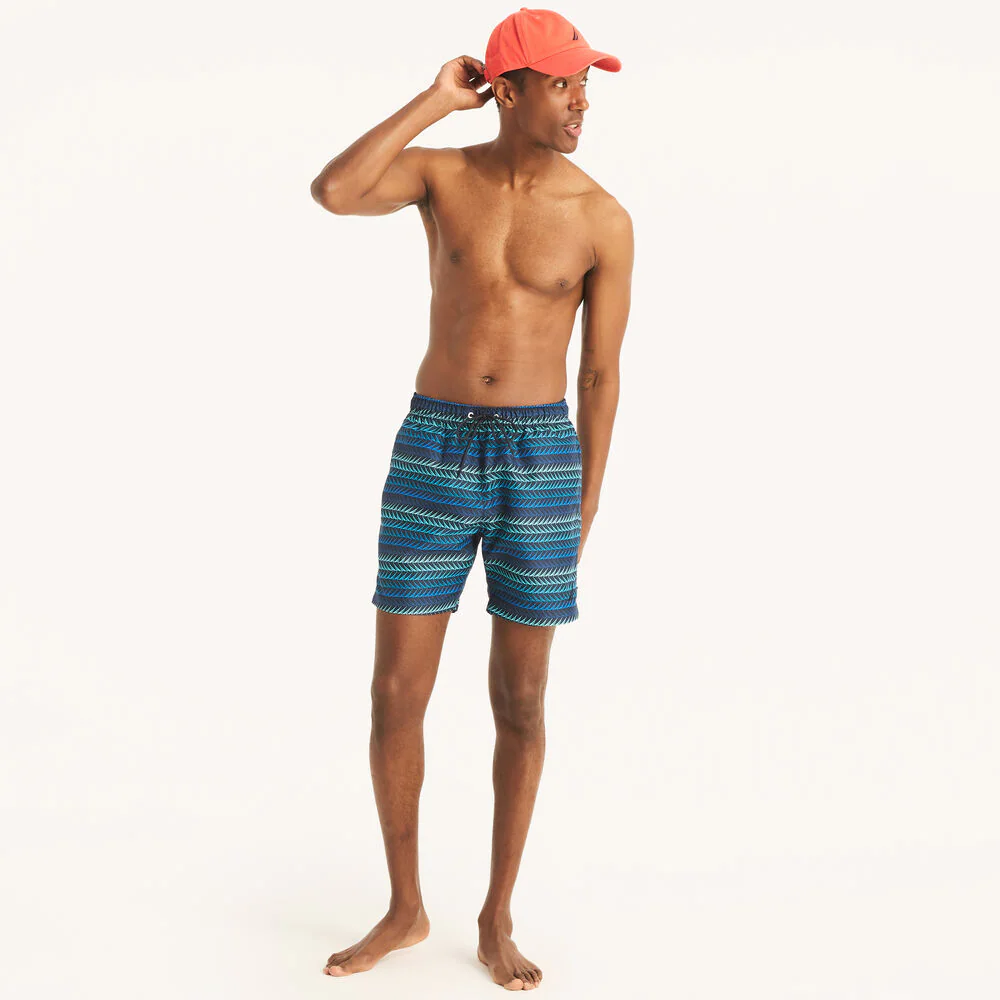 6\" Ombre Striped Quick-Dry Swim