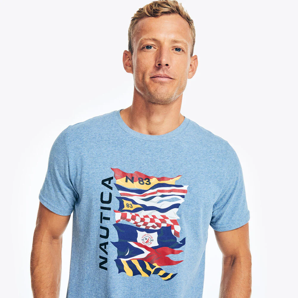FLAG GRAPHIC T-SHIRT 3 FLAG GRAPHIC T-SHIRT