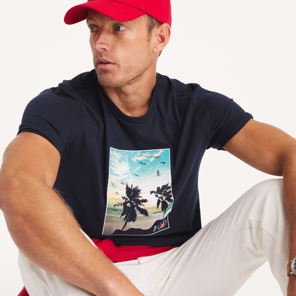 BEACH VIBES GRAPHIC T-SHIRT 3 BEACH VIBES GRAPHIC T-SHIRT