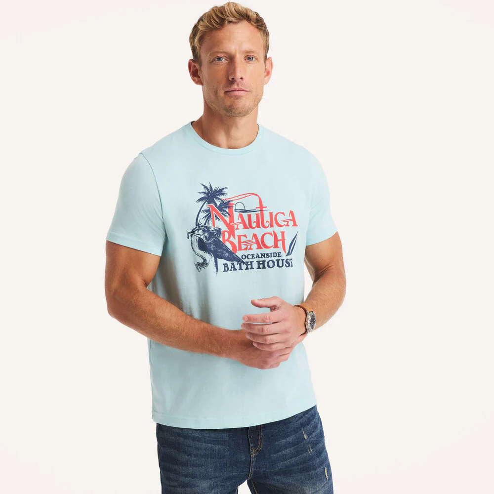 Mussel Beach Graphic T-Shirt 1 Mussel Beach Graphic T-Shirt