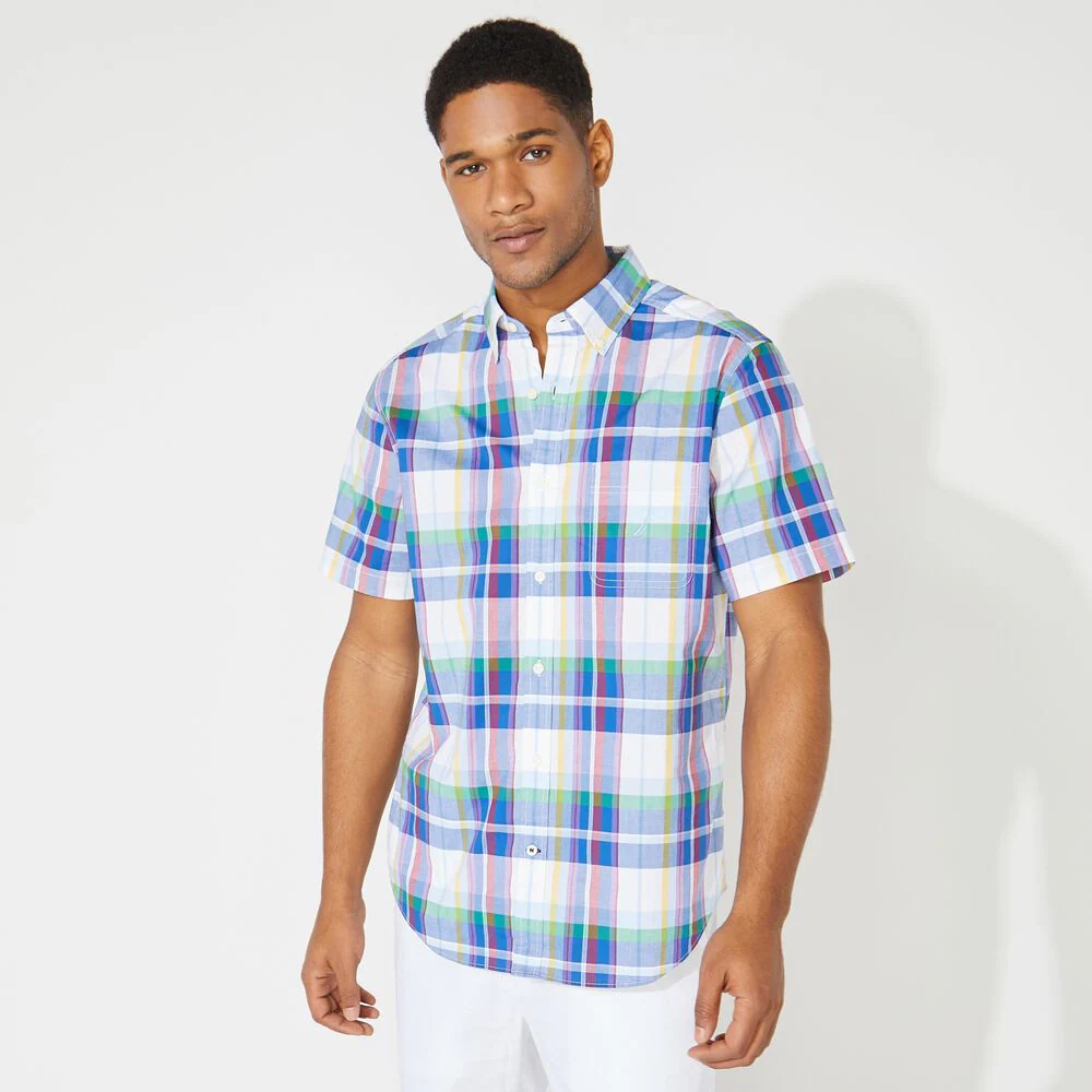 BIG & TALL CLASSIC FIT PLAID SHIRT