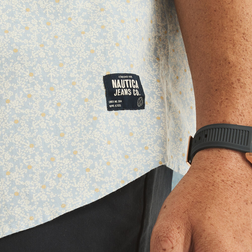 Big & Tall Nautica Jeans Co. Madras Printed Short-Sleeve Shirt 3 Big & Tall Nautica Jeans Co. Madras Printed Short-Sleeve Shirt