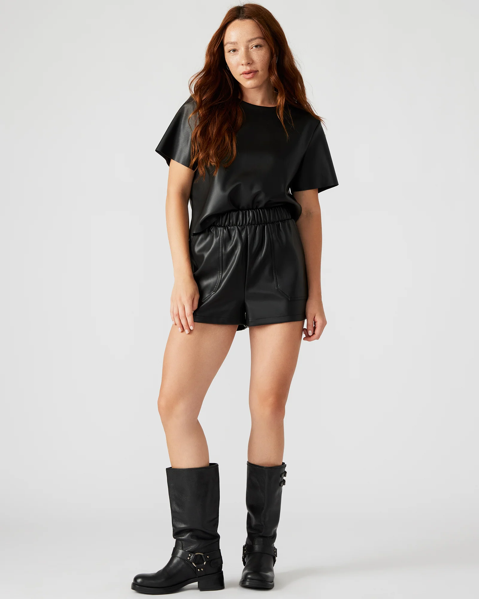Faux The Record Short Black 1 Faux The Record Short Black
