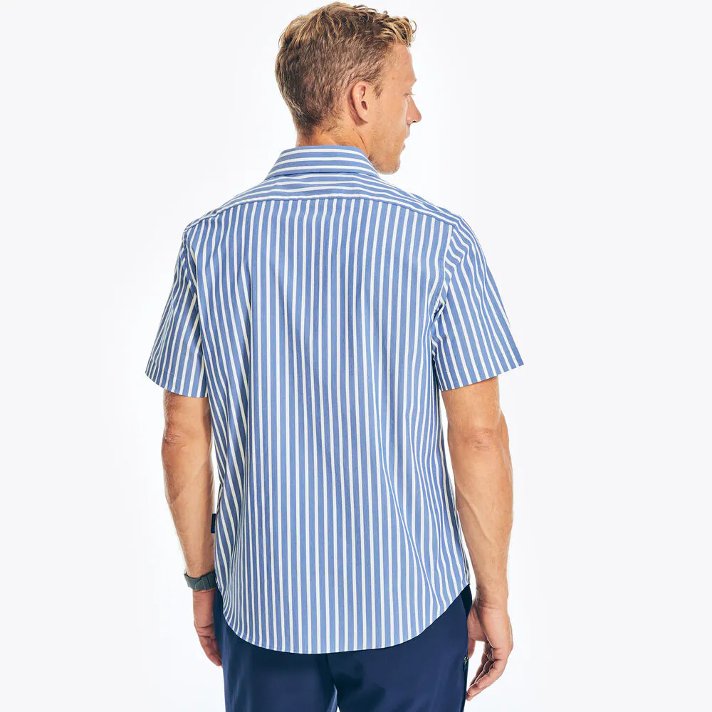 NAVTECH TRIM FIT STRIPED SHORT-SLEEVE SHIRT 5 NAVTECH TRIM FIT STRIPED SHORT-SLEEVE SHIRT
