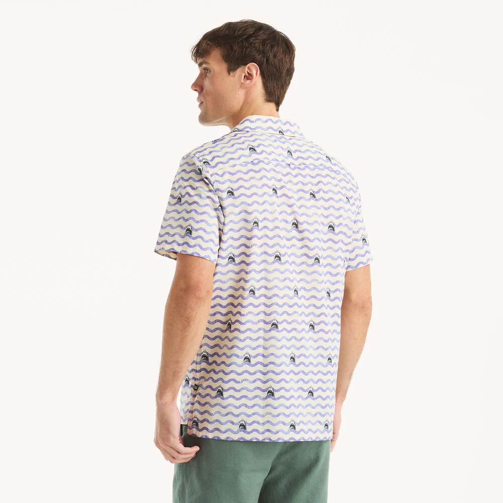 JAWS x Nautica Printed Short-Sleeve Camp Shirt 4 JAWS x Nautica Printed Short-Sleeve Camp Shirt