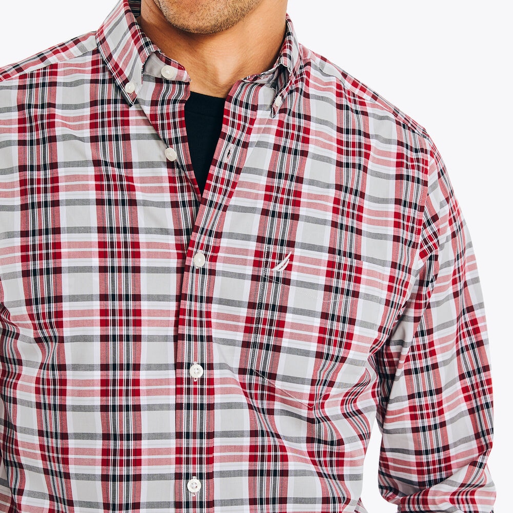 Classic Fit Wrinkle-Resistant Plaid Shirt 2 Classic Fit Wrinkle-Resistant Plaid Shirt