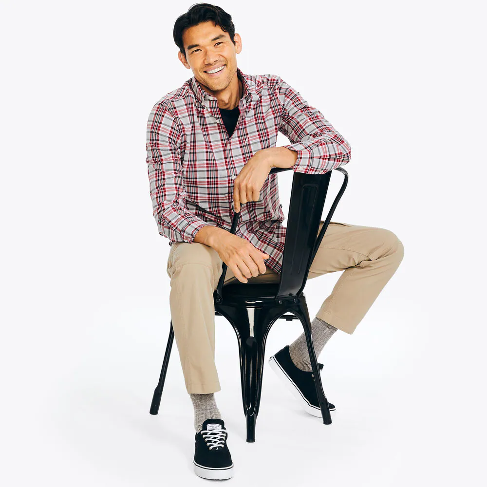 Classic Fit Wrinkle-Resistant Plaid Shirt 3 Classic Fit Wrinkle-Resistant Plaid Shirt