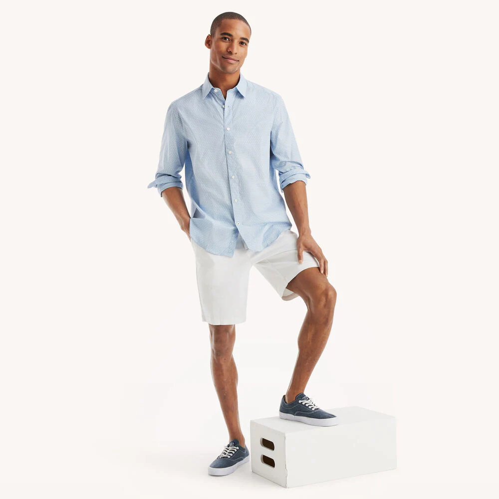 Classic Fit Wrinkle-Resistant Printed Shirt 2 Classic Fit Wrinkle-Resistant Printed Shirt