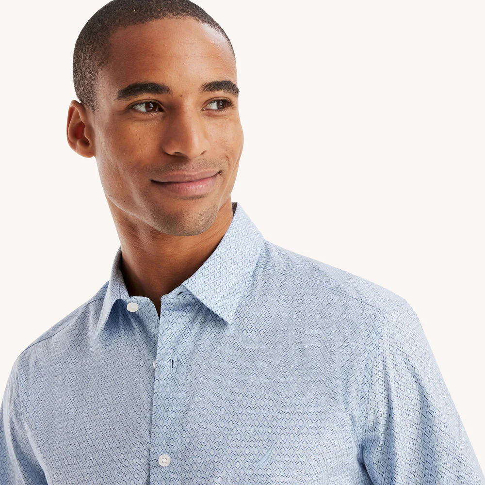 Classic Fit Wrinkle-Resistant Printed Shirt 3 Classic Fit Wrinkle-Resistant Printed Shirt