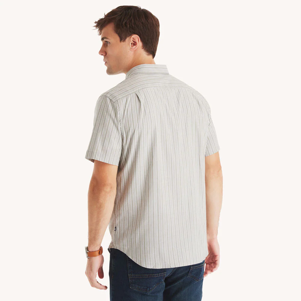 Striped Short-Sleeve Shirt 4 Striped Short-Sleeve Shirt
