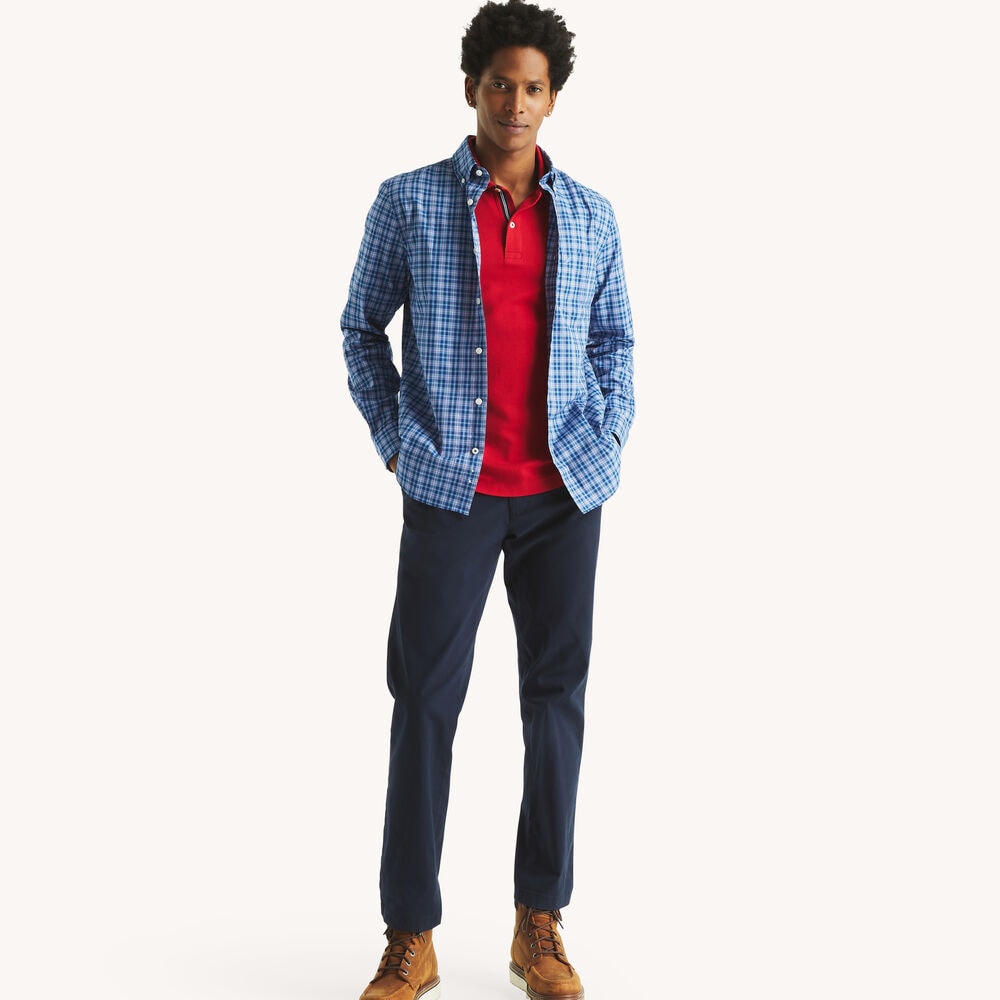 Slim Fit Wrinkle-Resistant Plaid Shirt 2 Slim Fit Wrinkle-Resistant Plaid Shirt